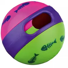 TRIXIE - Juguete Gatos Snack Treat Ball Pelota Porta Pasabocas