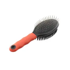 FERPLAST - Cepillo Dual Perro Gro 5928 Double Brush Rojo
