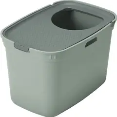 MODERNA - Arenero Sanitario Top Cat Entrada Superior Gris