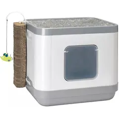 MODERNA - Arenero Cama Rascador Gatos Cat Concept 3en1