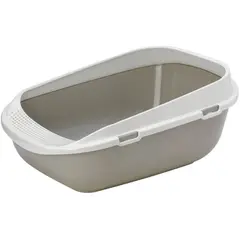 MODERNA - Arenero Sanitario Gatos Mega Step Gris C284 Grande