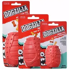 PETMATE - Dogzilla Treatpod Juguete Goma Resistente Interactivo S