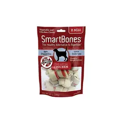 SMARTBONES - Chicken Pollo Hueso Comestible Mini 8 Unds