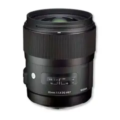 SIGMA - Lente Art 35mm F1.4 DG HSM para Canon
