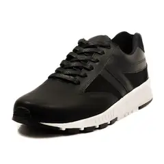 VILLABONR - Tenis Cuero VA-3003 Negro