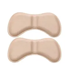 GENERICO - Plantillas Adhesivas Talón Parche Cojín Protector Trasera beige