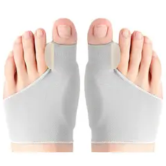 GENERICO - Separador Dedos Pies Corrector Juanete Alisador Ortopédicas negro