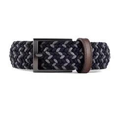 LAZO - CINTURÓN TRENZADO - LZ49 GRIS_.