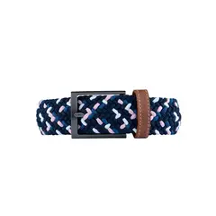 LAZO - CINTURÓN TRENZADO - LZ67 AZUL_.