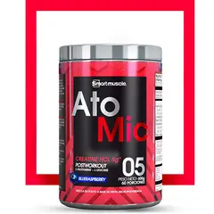MUSCLEMEDS - Atomic creatina hcl 5gr 600gr smartmuscle - Sabor Bluerasperry