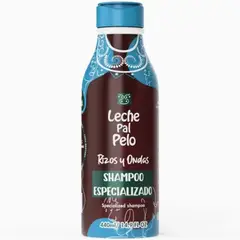 LECHE PAL PELO - Shampoo Rizos y Ondas 440ml