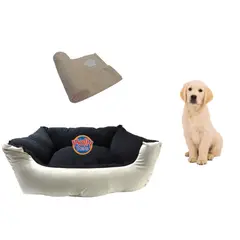 HALLY PET - Cama impermeable mediana cobija térmica grande