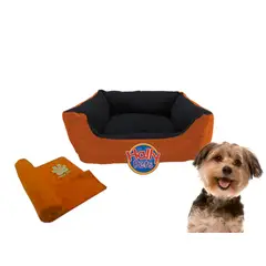 HALLY PET - Cama impermeable mediana cobija térmica grande