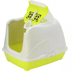MODERNA - Arenero Sanitario Gatos Flip Top Jumbo C240 Verde