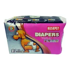 PETMATE - Pañales Desechables Perros Talla Xs 12 Unidades