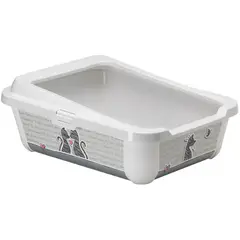 MODERNA - Arenero Sanitario Gatos Hercules Borde Alto K162