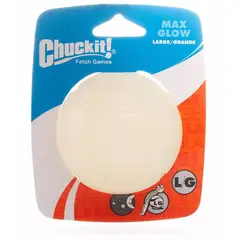 PETMATE - Chuckit Max Glow Juguete Perros Fluorecente Talla L