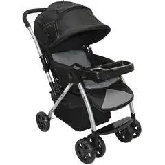 EBABY - Coche cuna de paseo blake EB1140 NEGRO