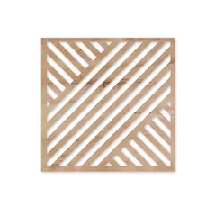 DE CASA - Calado Cuadrado 1 - MDF - Madera.
