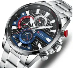 CURREN - Reloj Marca 8415 para Hombre. Con Caja de Lujo