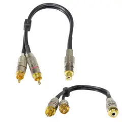 AVC - Cable de Audio AV2425 2x1 RCA Plug- Jack.