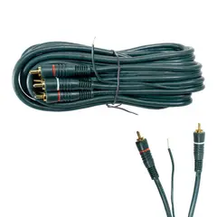 AVC - Cable de Audio CA120-12 2x2 Plug x Plug con Guia 3Mts CA120-12.