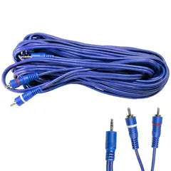 AVC - Cable de Audio CA188ST-15M 2x1 RCA Plug-Plug Stere.
