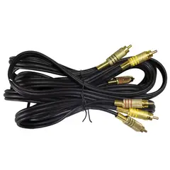AVC - Cable de Audio ETM3X3-GOLD 3x3 RCA Plug-Plug 35Mts.