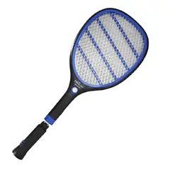 GENERICO - Raqueta eléctrica mata mosquitos con Linterna.
