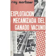 GENERICO - Explotación Mecanizada Del Ganado Vacuno