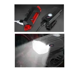 GENERICO - Juego De Linternas Led Para Bicicleta Recargables