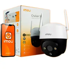 DAHUA - CÁMARA DE SEGURIDAD WIFI IMOU EXTERIOR 4MP 2K ROBÓTICA INTELIGENTE