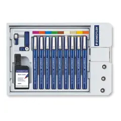 STAEDTLER - Caja de Rapidógrafo Recargable X 9 Unds