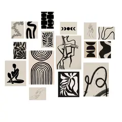 GAMA DIGITAL - Cuadros decorativos black art wall art