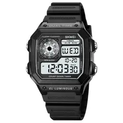 SKMEI - Reloj de Caballero Digital Original en resina y Caja Plastica