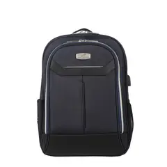 MARIO HERNANDEZ - Morral Cuadrado Dos Cremalleras Azul Urban