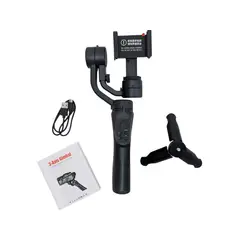 GENERICO - Gimbal Estabilizador De Video 3 Ejes Para Gopro Y Celular