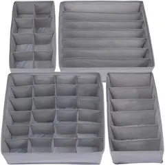 GENERICO - Organizador de Closet Armario X4 unidades
