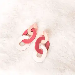 MUCURA JEWELRY - Aretes Lau Pantoja Coral Múcura