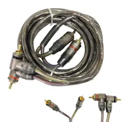 AVC - Cable de Audio y Video AV2465 2x2 RCA Plug-Plug en L 6Mts.