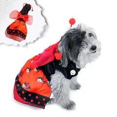 COMPRALOENCASA COM - Disfraz Mariquita Perro Gato Mascotas Halloween GD01M2