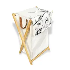REEMADE - CANASTA PARA ROPA ESTAMPADA ecológica y funcional