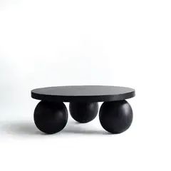 ENMADERA - Mesa De Centro Terra Color Negro