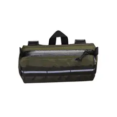 ON THE ROAD BAGS - Maleta manillar bicicleta barril mini 12L oliva