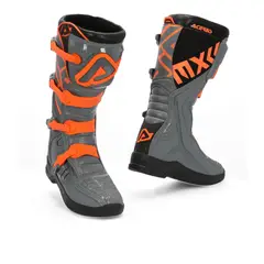 ACERBIS - BOTAS X-TEAM GRIS / NARANJA TALLA 42 EU