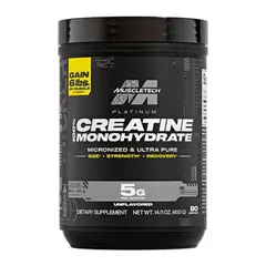MUSCLETECH - Platinum Creatina Monohidratada 400gr