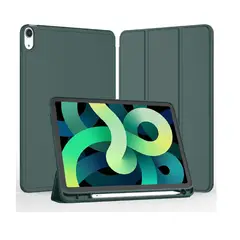 GENERICO - Estuche Protector Smart Cover Para Ipad Air 11 Chip M2 2024 Y Ipad Air 11 Chip M3 2025 - Color Verde