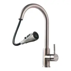 CASATUA - Llave Monomando Lavaplatos Extraible Griferia Cocina Coreaqu-