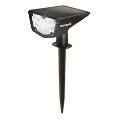 MAXWELL - Foco Estaca Solar Jardin Led Impermeable Luz Calida-