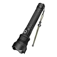 MAXWELL - Linterna Led Tactica Recargable Usb Impermeable-